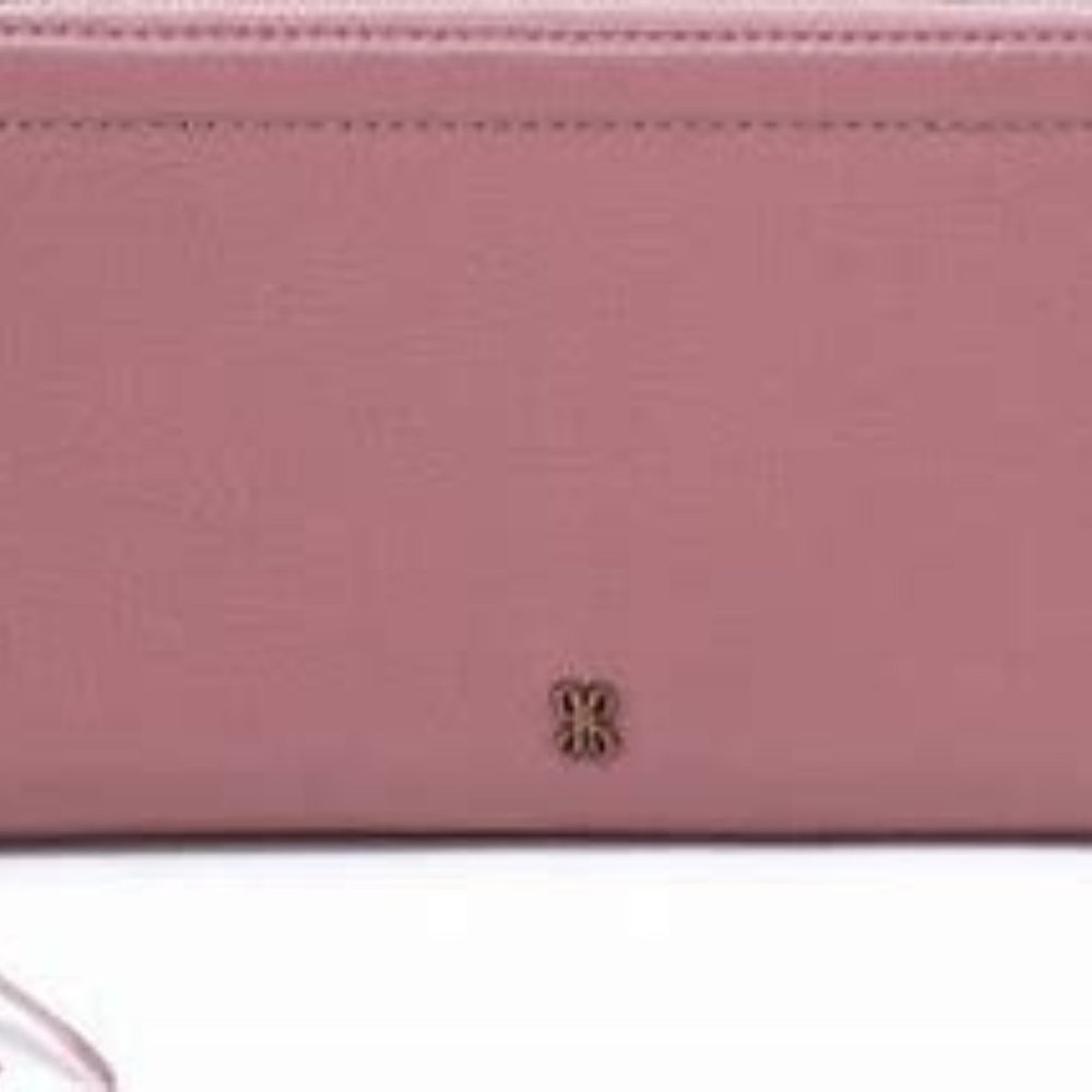 HOBO $148 Nila Large Zip Around Mauve Wallet NWT! - Picture 5 of 5